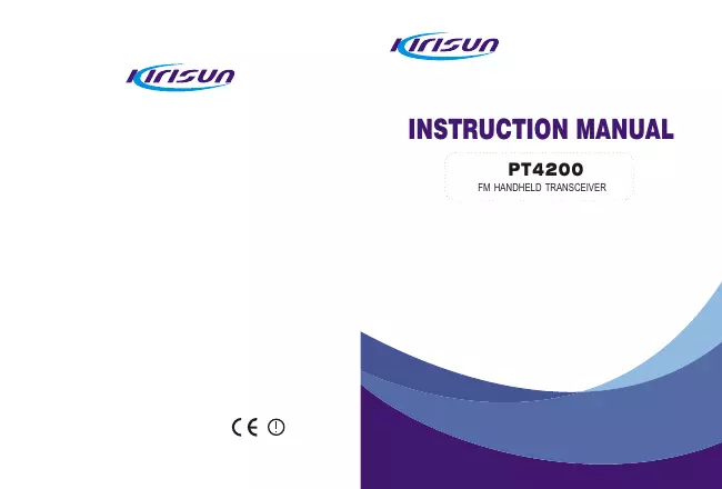 User Manual Kirisun PT4200