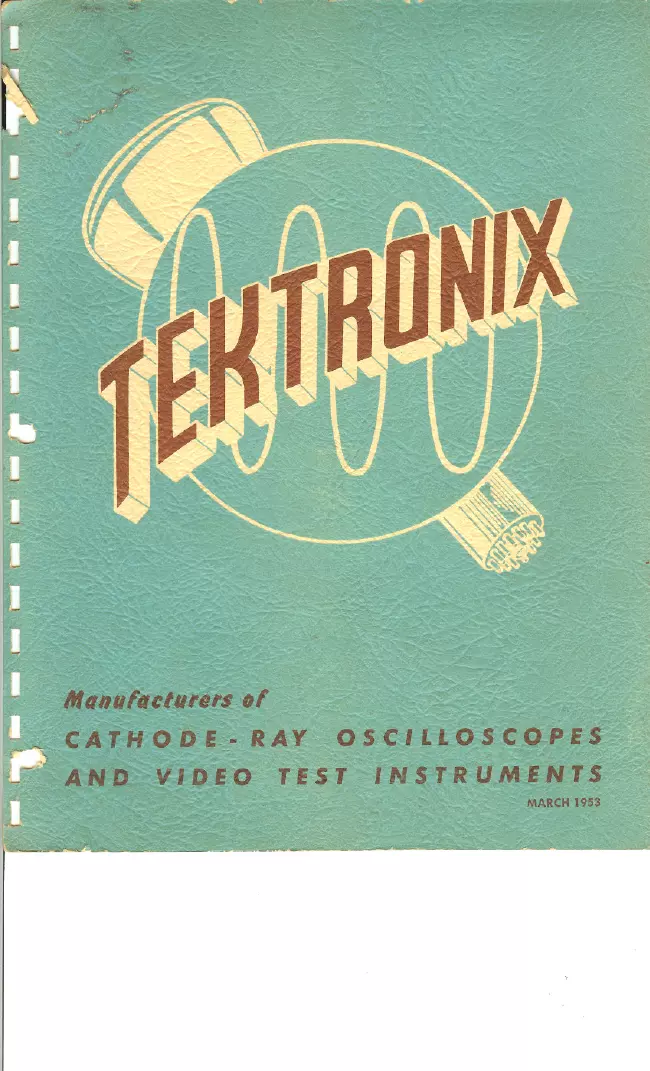 Catalog Tektronix xxxxx