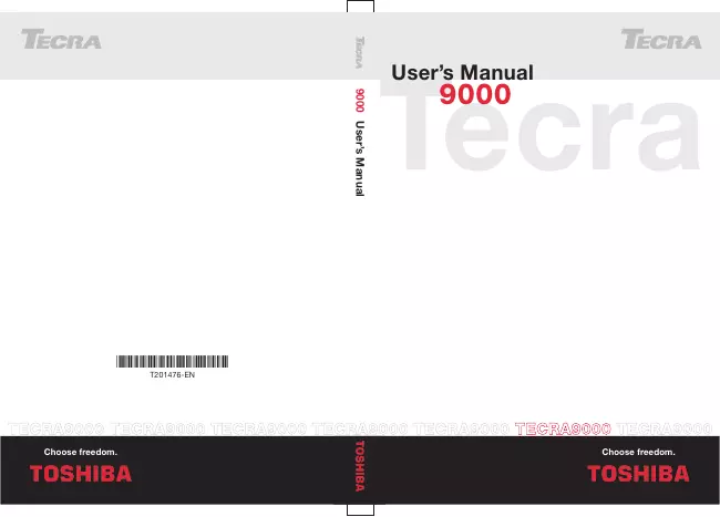 Service Manual Toshiba 9000