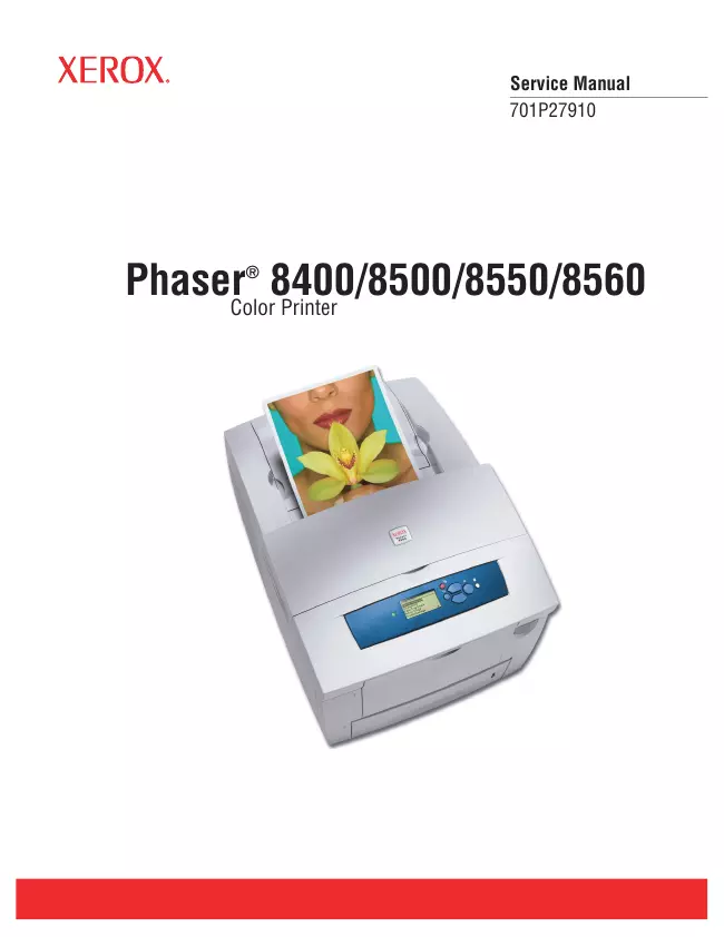 Service Manual Xerox Phaser 8400